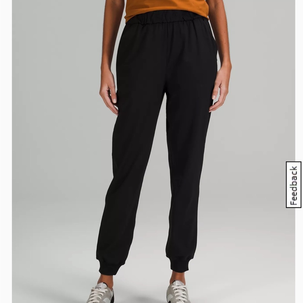 Lululemon stretch high rise jogger